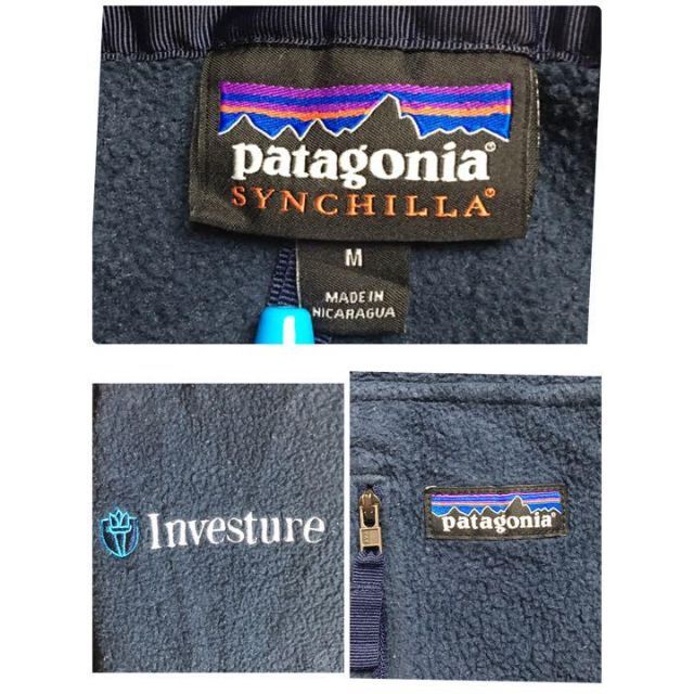 patagonia(パタゴニア)の【人気定番】パタゴニア☆シンチラジップフリース　ネイビー　紺　775 メンズのジャケット/アウター(ブルゾン)の商品写真
