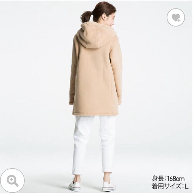 UNIQLO(ユニクロ)のユニクロ☆ボアコート レディースのジャケット/アウター(ロングコート)の商品写真