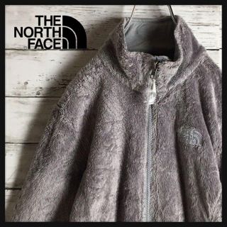 ザノースフェイス(THE NORTH FACE)の【美品】ノースフェイス☆刺繍ロゴ入りジップジャケット  人気  グレー  700(ブルゾン)