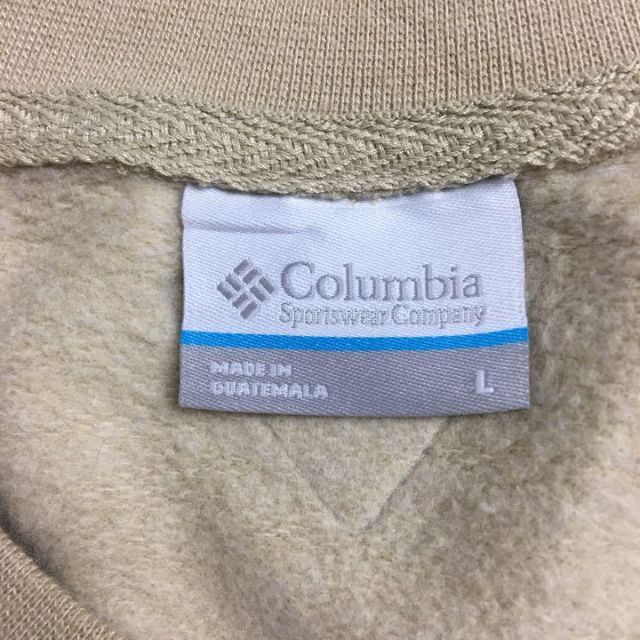 Columbia(コロンビア)の【美品】コロンビア☆デカロゴスウェット  入手Lサイズ  薄手  ゆるだぼ メンズのトップス(スウェット)の商品写真