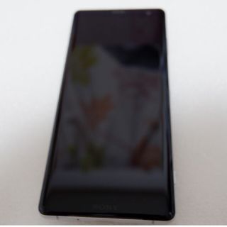 エクスペリア(Xperia)のXperia XZ3 SOV39 シルバー SIMロック解除済み(スマートフォン本体)