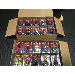 ベアブリック(BE@RBRICK)のSPIDER-MAN Happyくじ BE@RBRICK ベアブリック賞20種類(アニメ/ゲーム)