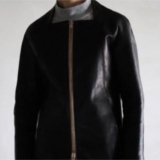 SOUMO HOLLOW LEATHER JACKET