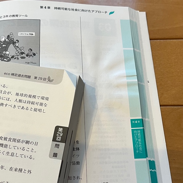 日本能率協会(ニホンノウリツキョウカイ)の【値下げ】ｅｃｏ検定公式テキスト&問題集セット 環境社会検定試験 改訂８版 エンタメ/ホビーの本(科学/技術)の商品写真