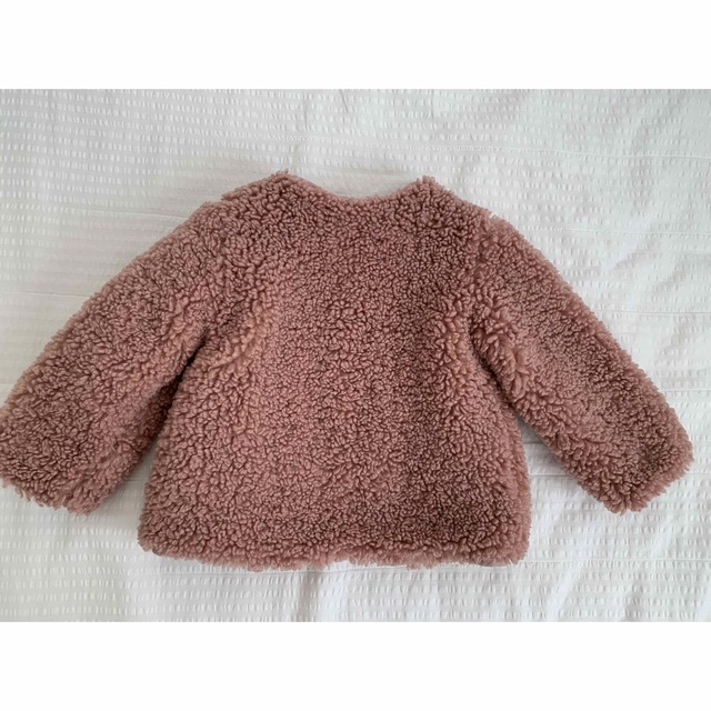 ZARA KIDS(ザラキッズ)のZARA ボアコート 3-4y キッズ/ベビー/マタニティのキッズ服女の子用(90cm~)(コート)の商品写真