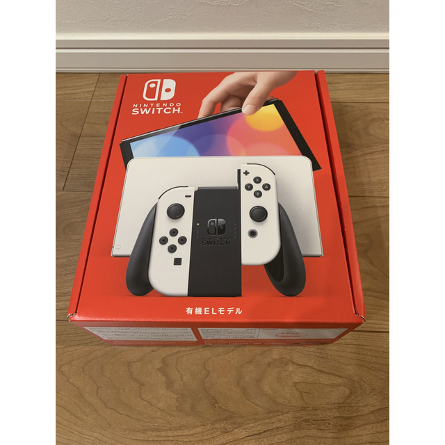 Nintendo Switch 有機ELモデル ホワイト 中古 おまけケース付き 見事な