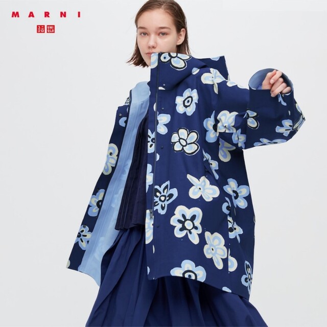 新品タグ付✨ユニクロ マルニ ブロックテックコート MARNI Mサイズ コート