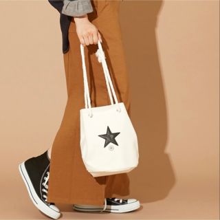 コンバーストウキョウ(CONVERSE TOKYO)のconversetokyo コンバース　キャンバスバケットバッグ　バケツ型バッグ(ショルダーバッグ)