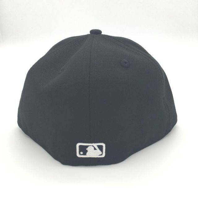 NEW ERA(ニューエラー)の[NewEra] 激レア！ ブラックロゴ エンゼルス キャップ (7 3/8) メンズの帽子(キャップ)の商品写真