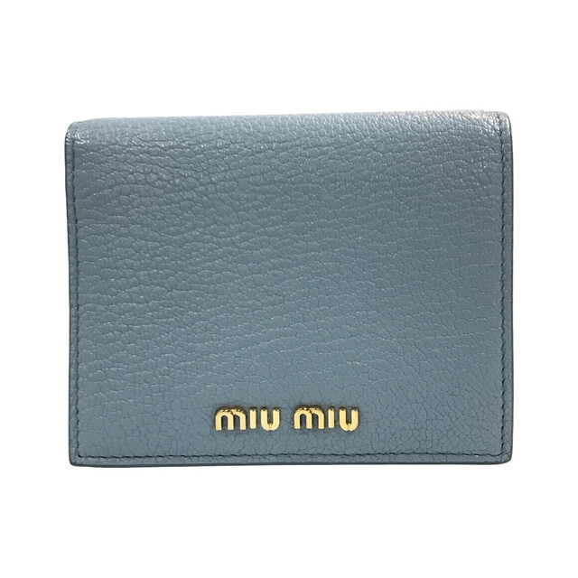 ミュウミュウ MiuMiu 二つ折り財布    レディース