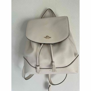 コーチ(COACH)の新品　コーチ　coach  正規品　リュック　オフホワイト　日本　アウトレット(リュック/バックパック)