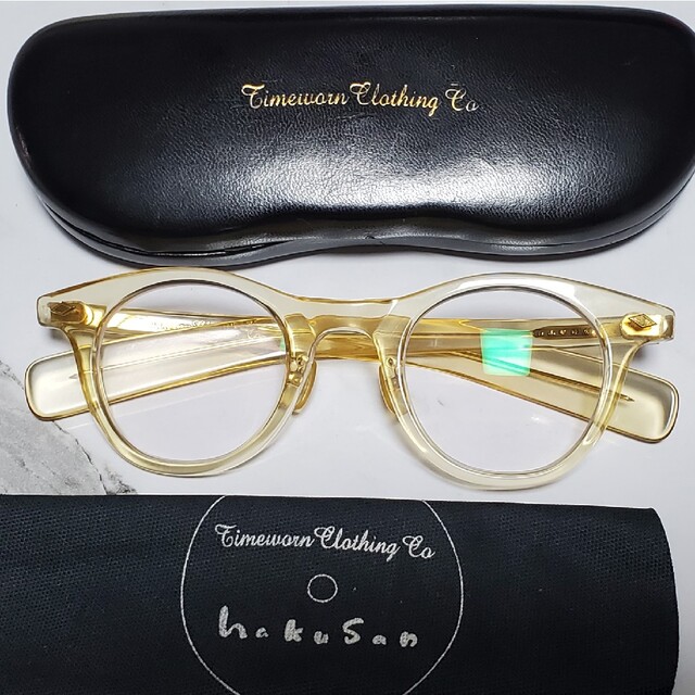 Timeworn Clothing×白山眼鏡 Atlast&Co アットラスト - ファッション小物 Timeworn Clothing×白山眼鏡 Atlast&Co アットラスト - ファッション小物