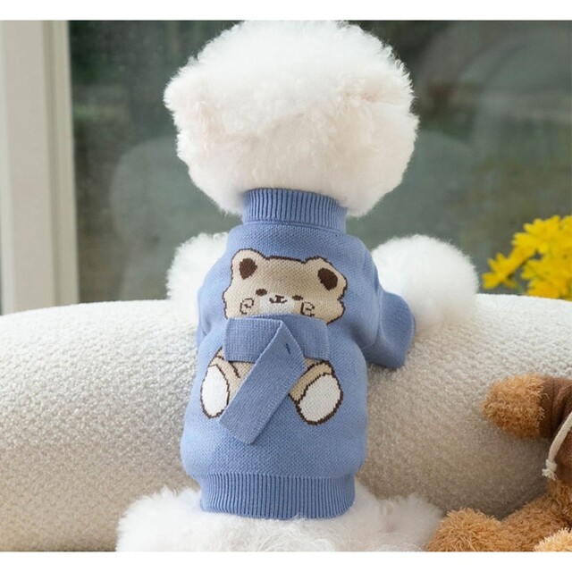 SALE/70%OFF】 ルナブルー クマちゃんセーター lestylists.com