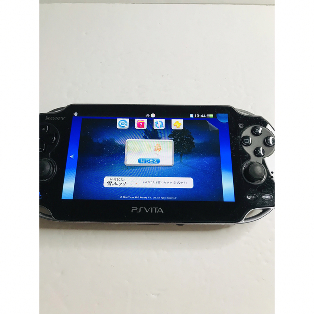 PlayStationVita クリスタルブラック pch-1000 美品 9