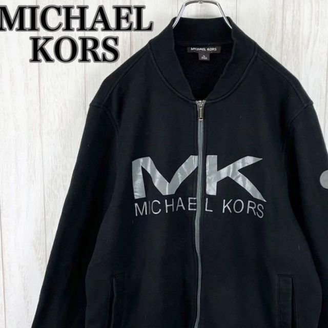 新到着 MICHAEL KORS マイケルコース ビッグロゴ デカロゴ ジップ