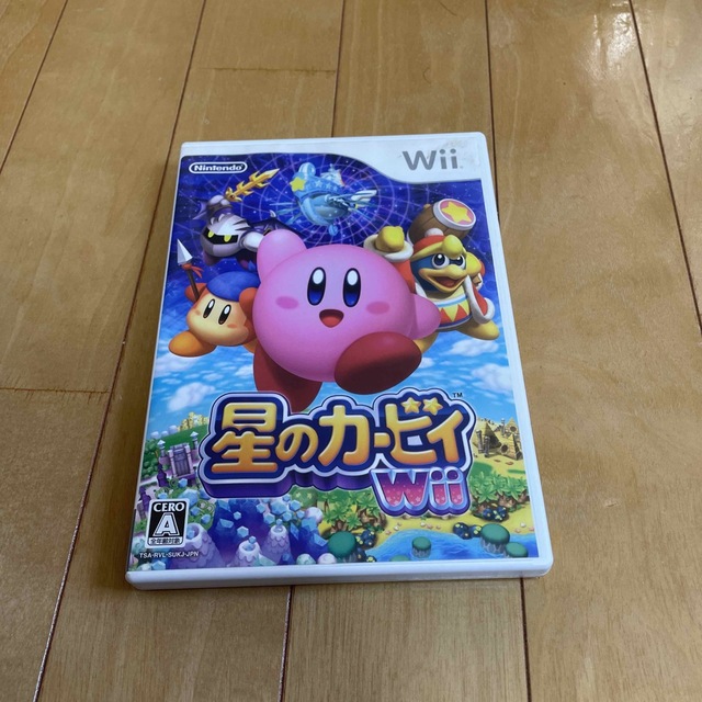 Wii(ウィー)の星のカービィ Wii Wii エンタメ/ホビーのゲームソフト/ゲーム機本体(家庭用ゲームソフト)の商品写真