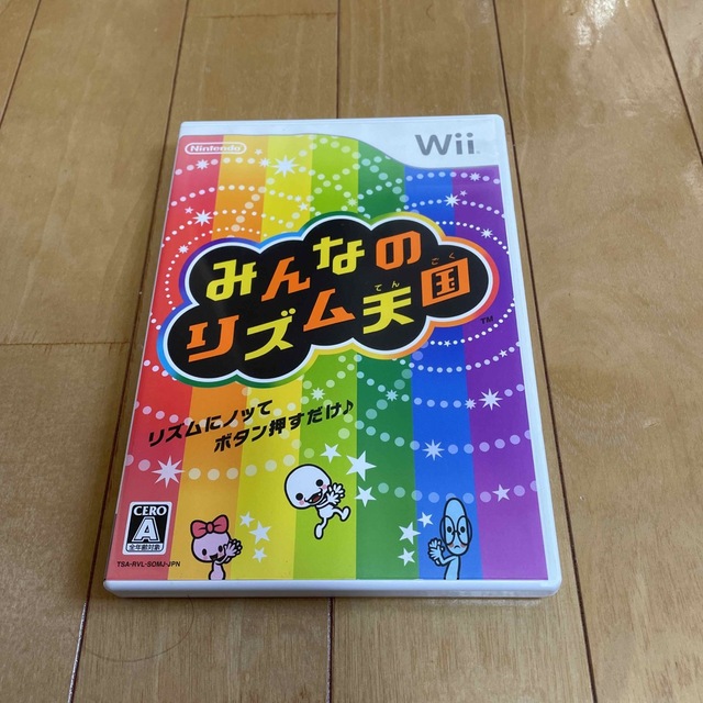 Wii(ウィー)のみんなのリズム天国 Wii エンタメ/ホビーのゲームソフト/ゲーム機本体(家庭用ゲームソフト)の商品写真