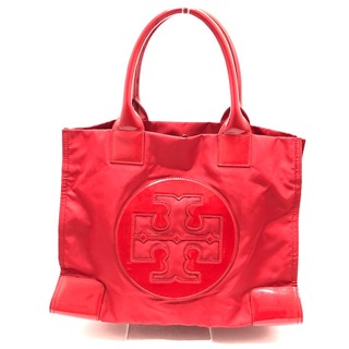 トリーバーチ(Tory Burch)のトリーバーチ Tory Burch ロゴ  カバン  トートバッグ ナイロン レッド(トートバッグ)