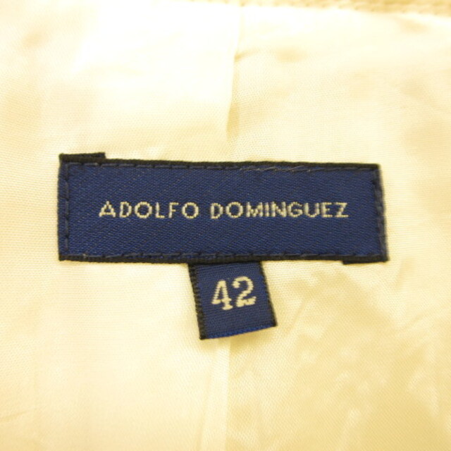 新品　Adolfo Dominguez ホワイトジャケット　42