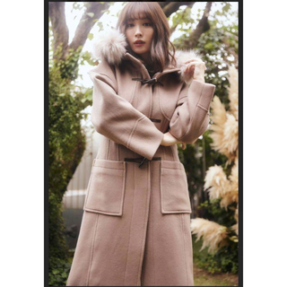 Her lip to - Herlipto Faux Fur Hoodie Duffle Coatの通販 by saffy's 