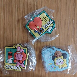 ビーティーイシビル(BT21)のくら寿司　ビックらポン　BT21　ラバーマスコット(ミュージシャン)