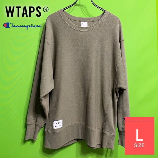 W)taps - 20AW WTAPS×CHAMPION REVERSE WEAVE Lサイズの通販 by W)taps - 20AW WTAPS×CHAMPION REVERSE WEAVE Lサイズの通販 by