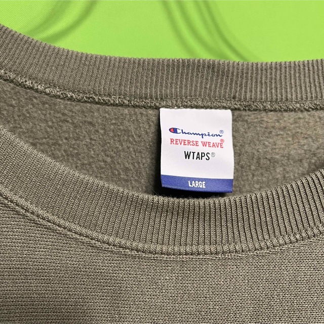 W)taps - 20AW WTAPS×CHAMPION REVERSE WEAVE Lサイズの通販 by W)taps - 20AW WTAPS×CHAMPION REVERSE WEAVE Lサイズの通販 by