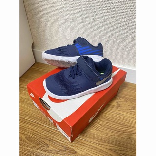 ナイキ(NIKE)のNIKE キッズ　スニーカー　13cm ネイビー(スニーカー)