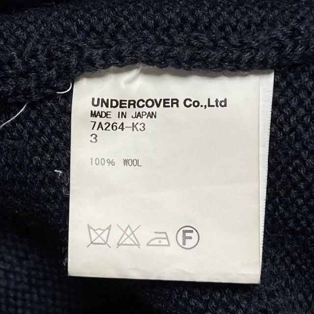 【希少/カシミヤ】UNDERCOVER  07AWカシミヤ100%ニット 3