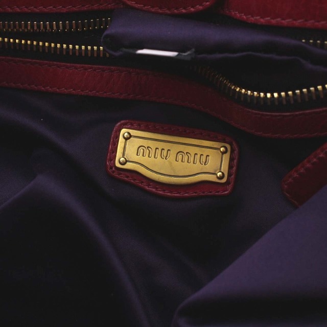MIU MIU - ミュウミュウ ハンドバッグ トートバッグ ショルダー MIU MIU - ミュウミュウ ハンドバッグ トートバッグ ショルダー