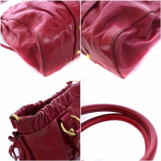 MIU MIU - ミュウミュウ ハンドバッグ トートバッグ ショルダー MIU MIU - ミュウミュウ ハンドバッグ トートバッグ ショルダー