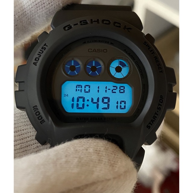 G-SHOCK/ミリタリー/DW-6900/マット/グレー/三つ目/箱付/美品-