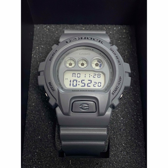 G-SHOCK/ミリタリー/DW-6900/マット/グレー/三つ目/箱付/美品-