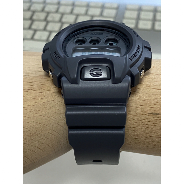 G-SHOCK/ミリタリー/DW-6900/マット/グレー/三つ目/箱付/美品-