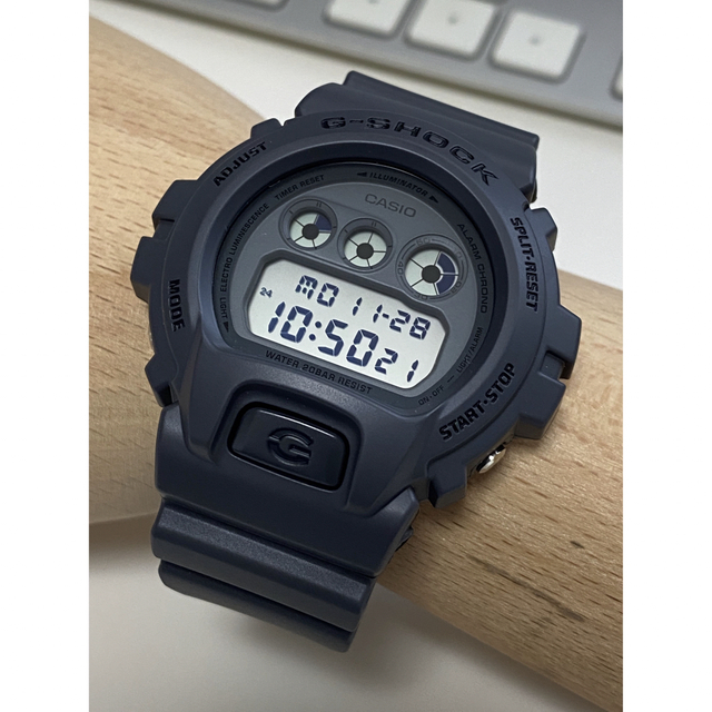 G-SHOCK/ミリタリー/DW-6900/マット/グレー/三つ目/箱付/美品-