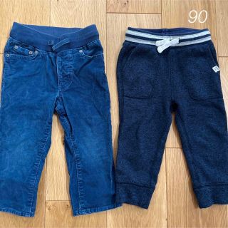 ベビーギャップ(babyGAP)の2本組！babyGAPベビーギャップ　パンツ⭐︎90(パンツ/スパッツ)