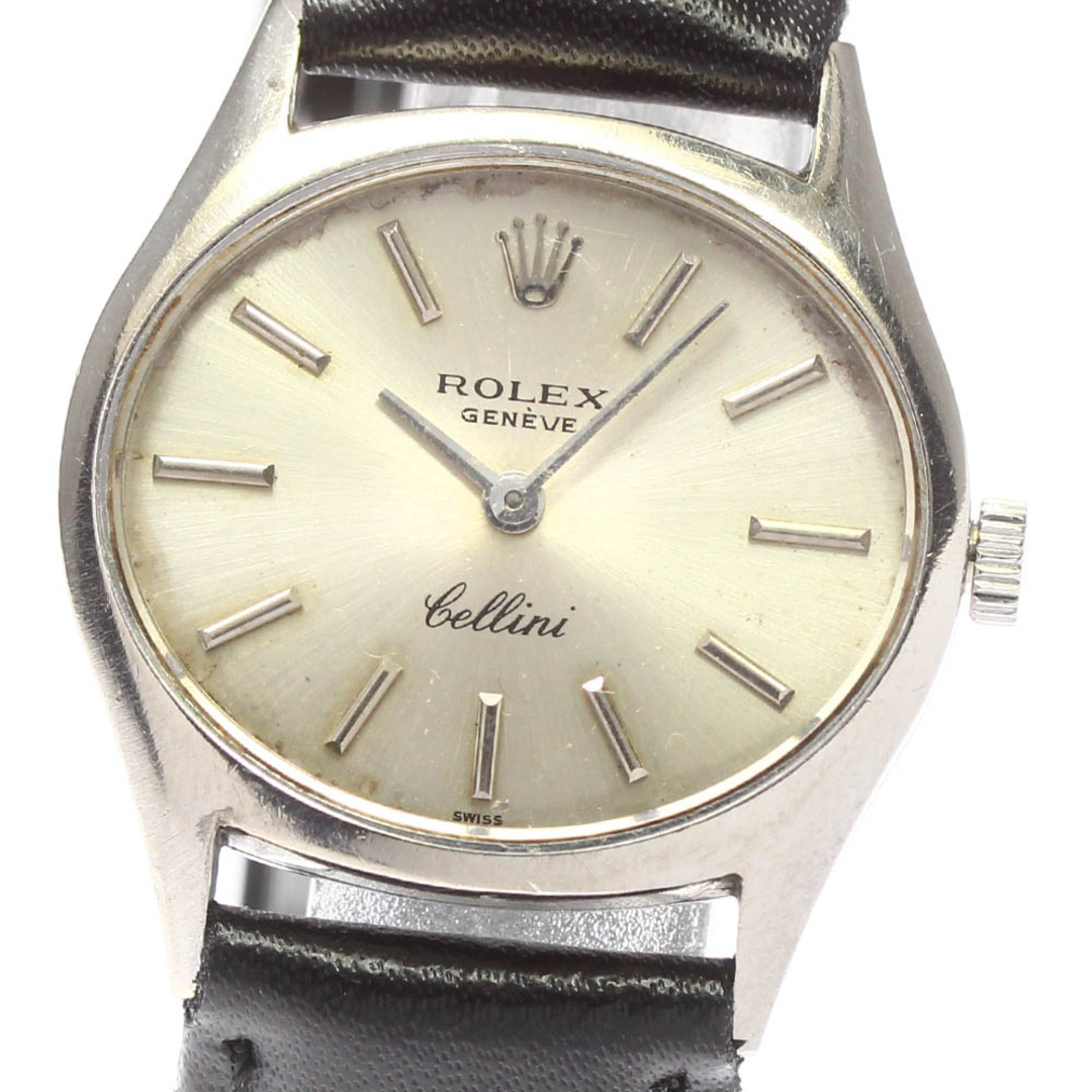 ☆訳あり【ROLEX】ロレックス チェリーニ K18YG cal.1601 ref.4083 手巻き メンズ_719596【ev20】