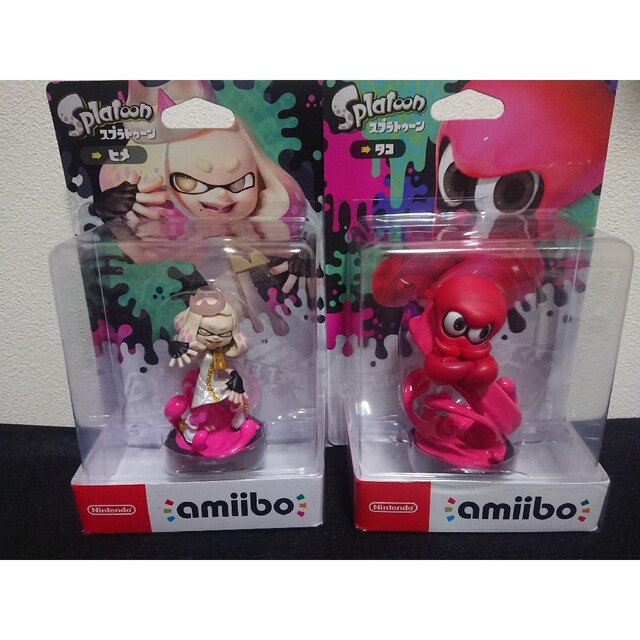 スプラトゥーン amiibo ヒメ タコ2点セット新品未開封