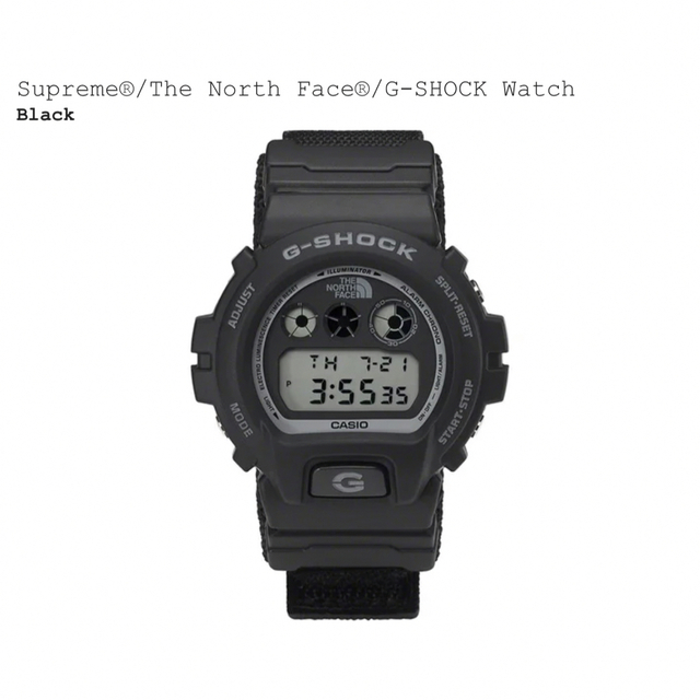 Supreme®/The North Face®/G-SHOCK Watch.