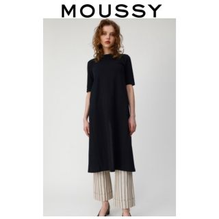 マウジー(moussy)のマウジー moussy スリットロングカットドレスワンピース(ロングワンピース/マキシワンピース)