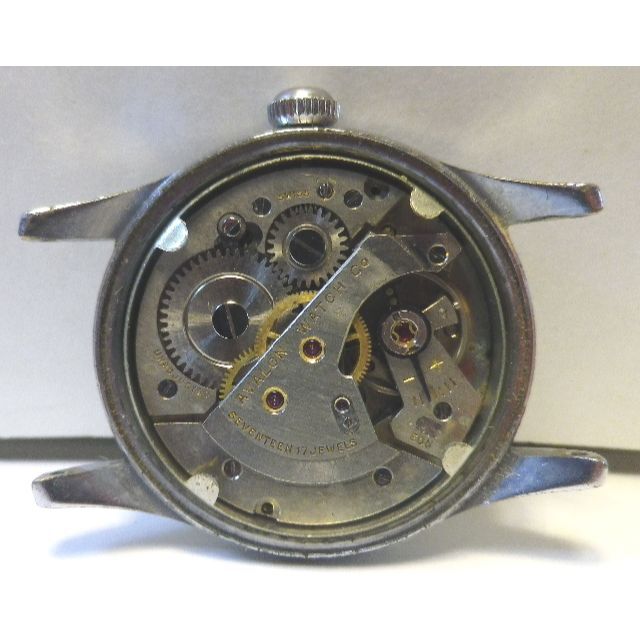 最も優遇の 50'アンティーク MERIDIAN Watch 使用可 レア アナログ(手巻き)