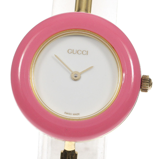 ラウンド チェンジベゼル ☆内箱付き【GUCCI】グッチ - Gucci 11/12.2