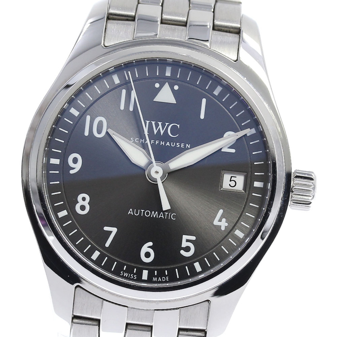 ★箱・保証書付き【IWC SCHAFFHAUSEN】IWC パイロットウォッチ 36 デイト IW324002 自動巻き ボーイズ_718930IW324002シリアル