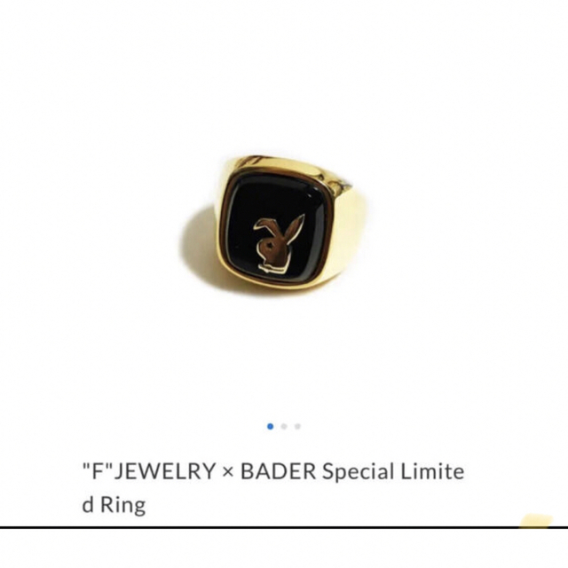 "F"JEWELRY × BADER Special Limited Ringアクセサリー