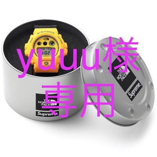 シュプリーム(Supreme)のyuuu様 Supreme G-Shock Yellow(腕時計(デジタル))