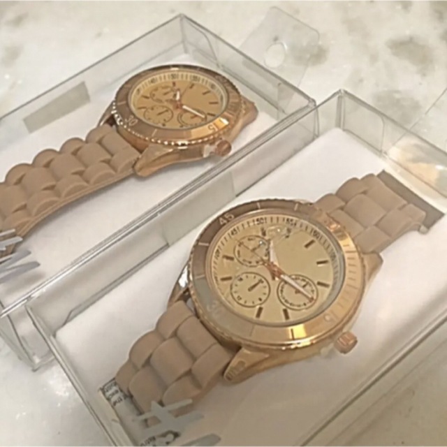 H&M(エイチアンドエム)の【新品】H&M WRIST WATCH 2SET レディースのファッション小物(腕時計)の商品写真