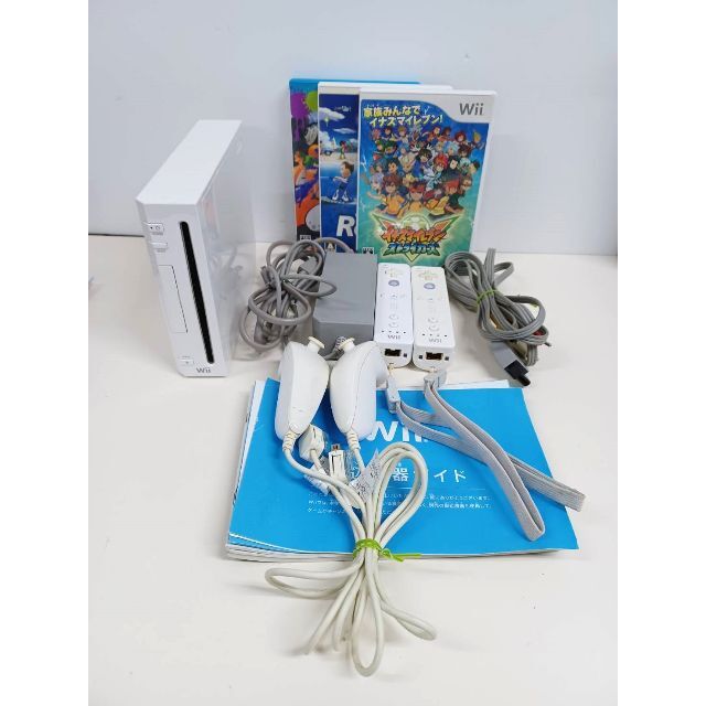Wii - Wii RVL-001(JPN) ホワイト/おまけソフトセット!③の通販 by