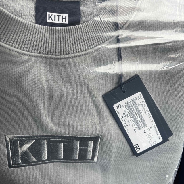 kith cyber Monday Crewneck Lサイズ　グレー