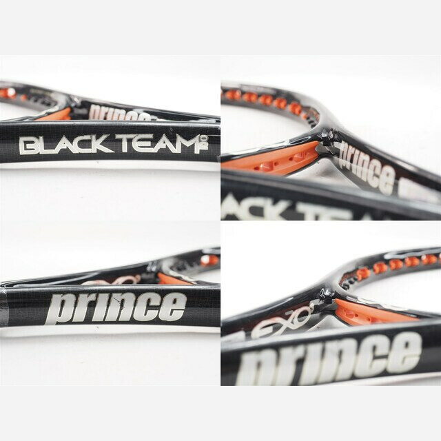 テニスラケット プリンス イーエックスオースリー ブラック チーム 100 2010年モデル (G2)PRINCE EXO3 BLACK TEAM 100 2010