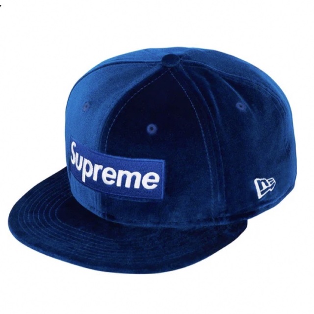 Supreme(シュプリーム)のSupreme Velour Box Logo New Era メンズの帽子(キャップ)の商品写真